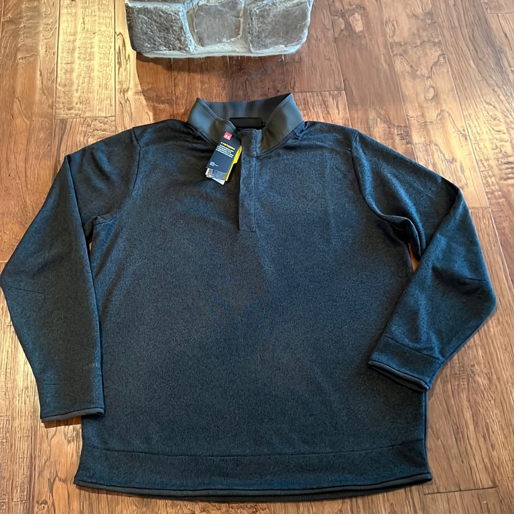 NWT Under Armour Men’s Golf Storm Coldgear Pullover Size 2XL